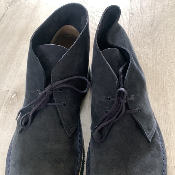 Clarks Originals Desert Boot Blue Suede Leather Chukka Ankle‎ Boot Mens Sz 12 main image 10